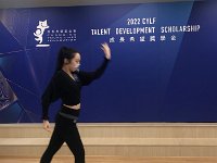 IMG 9529  Jenny Yu performing a dance at the Awards Presentation Ceremony