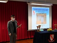 1  Principal Lee gave a welcoming speech and introduction of our school.