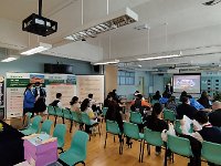 IMG 20230317 135337  Our vice-principal, Mr Chan Chi Man briefing parents on the recent development of the school before their meetings with class teachers