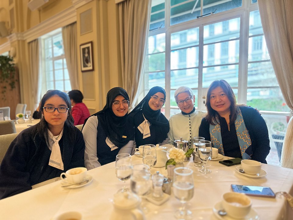 2026-02-12 Helena May Club Visit and Scholars' Luncheon